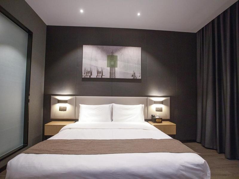 Thank Inn Chain Hotel Hunan Huaihua Hecheng District South High Speed Rail Station Eksteriør bilde